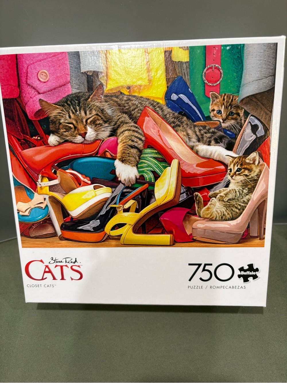 Buffalo Cats 'Closet Cats' 750-Piece Puzzle - Multi Color